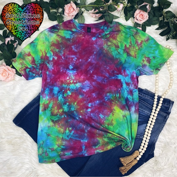 Tops | Aurora Borealis Ice Tie Dye Shirt | Poshmark